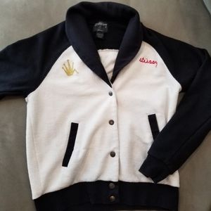 Stussy Crown Snap Fleece Cardigan/Sweater